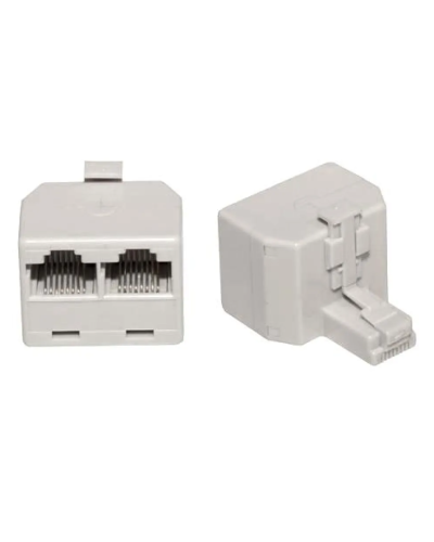 Двойник компьютерный UTP RJ-45(8P8C) (штекер - 2 гнезда) REXANT (03-0102): Кабельный соединитель в Кемерово