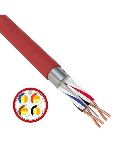 КПСВЭВнг(А)-LS 2х2х0,75 (01-4866-1)(REXANT). Кабель для систем пожарной и охранной сигнализации. Rexant в Кемерово