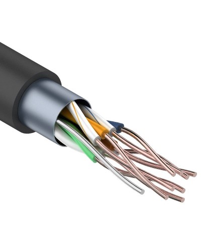 F/UTP 4PR 24AWG CAT5e 305м OUTDOOR REXANT (01-0146). Кабель «витая пара» (LAN) для структурированных систем связи. Rexant в Кемерово