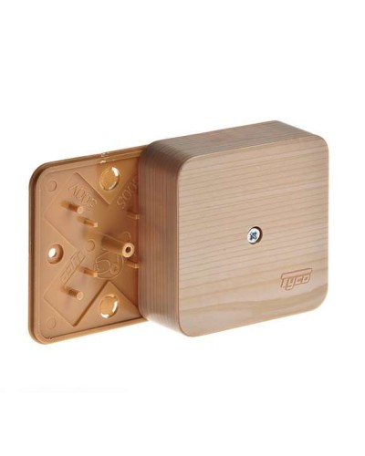 Коробка TYCO ОП 79х79х32мм IP40 сосна (65004-27М). Коробка распределительная. RuVinil в Кемерово