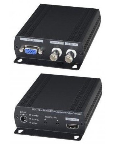 AD001HD4. Преобразователь-разветвитель AHD/HDCVI/HDTVI в HDMI/VGA/CVBS. SC&T в Кемерово
