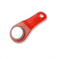 RW 1990 SLINEX (красный). Ключ электронный Touch Memory с держателем. SLINEX