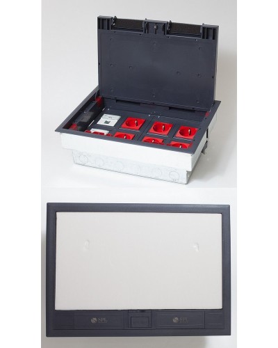 Люк на 8 постов (45х45), металл/пластик, с металлической коробкой, IP40 (300009). Люк. SPL в Кемерово
