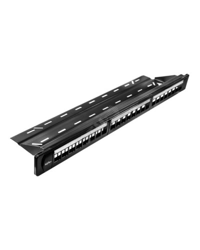 Модульная патч-панель 19", под 24 модуля Keystone, UTP, 1U (10-0401): Модульная патч-панель под 24 модуля, UTP, 1U в Кемерово