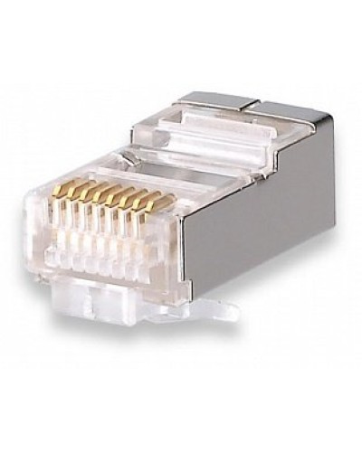 Коннекторы 8P8C FTP Cat.5e 3U (RJ-45) (100шт) (10-0201). Разъем RJ-45. SUPRLAN в Кемерово