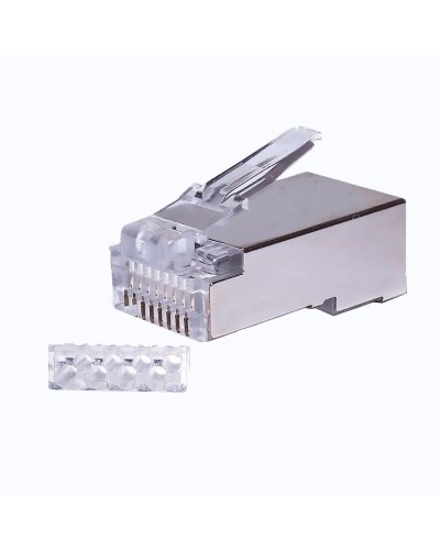 Коннекторы 8P8C FTP Cat.6 3U (RJ-45) (100шт) (10-0202). Разъем RJ-45. SUPRLAN в Кемерово