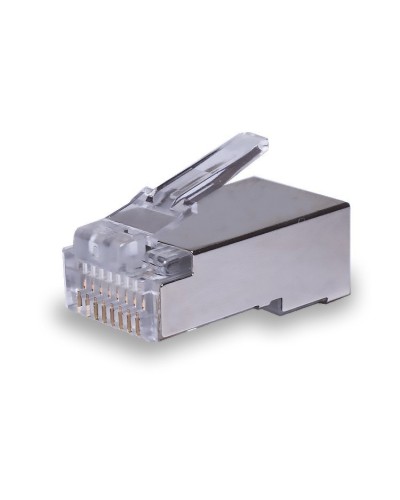 Коннекторы 8P8C FTP Cat.5e (RJ-45) (100шт) (10-0231). Разъем RJ-45. SUPRLAN в Кемерово
