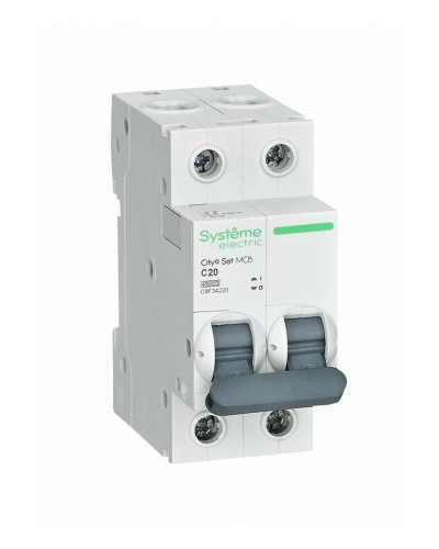 City9 Set 2P 20А 4.5kA С (C9F34220). Автоматический выключатель. Systeme Electric в Кемерово