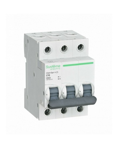 City9 Set 3P 10А 4.5kA С (C9F34310). Автоматический выключатель. Systeme Electric в Кемерово