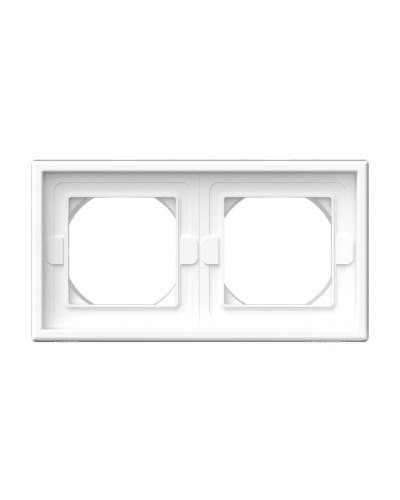 ArtGallery Aqua рамка 2-местная, IP44, белый (GAL440102). Рамка. Systeme Electric в Кемерово