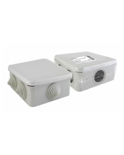 Коробка ОП 100х100х50мм, крышка, IP55, 6 вх. (SQ1401-1255). Распаячная коробка. TDM ЕLECTRIC в Кемерово