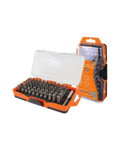 Набор бит №4, 66 бит: SL, PH, PZ, HEX, TORX, SQ,  удлинитель, сталь CR-V «Алмаз» TDM (SQ1019-0104): Набор бит в Кемерово