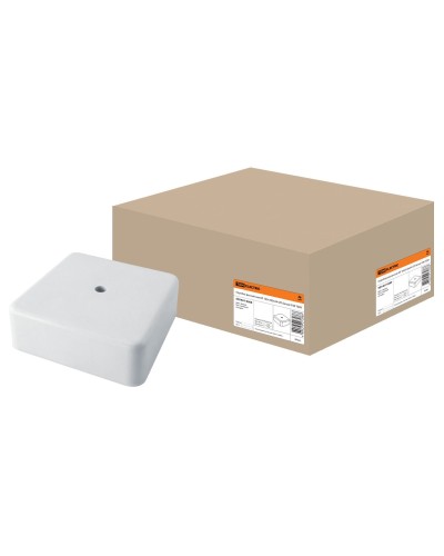 Коробка КР 100х100х44 ОП белая, IP40 (SQ1401-0209). Распаячная коробка. TDM ЕLECTRIC в Кемерово