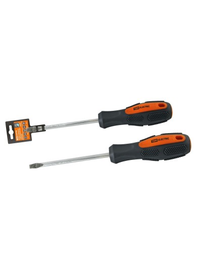 Отвертка шлицевая двухкомпонентная CR-V, тип SL8.0x175 "Алмаз" TDM (SQ1006-1012): Отвертка шлицевая двухкомпонентная в Кемерово