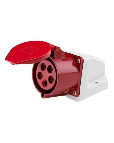 Розетка 125 стационарная 3Р+РЕ+N 32А 380В IP44 (SQ0602-0006). Розетка. TDM ЕLECTRIC в Кемерово