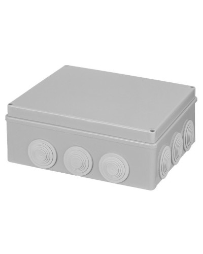 Распаячная коробка ОП 240х190х90мм, крышка, IP55, 12 гермовводов TDM (SQ1401-1143). Распаячная коробка ОП. TDM ЕLECTRIC в Кемерово