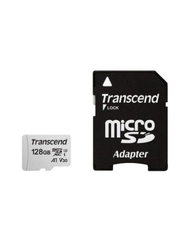 TS128GUSD300S-A. Карта памяти microSDXC, 128 ГБ, Class 10. TRANSCEND в Кемерово