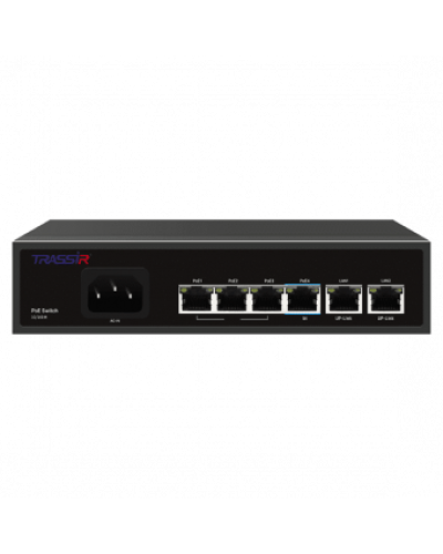 TR-NS1206-65-4PoE. Коммутатор с PoE. Trassir в Кемерово