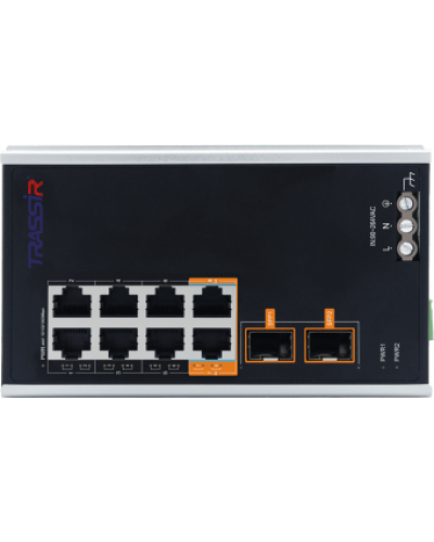 TR-NS15102S-130-8POE. Коммутатор с PoE. Trassir в Кемерово