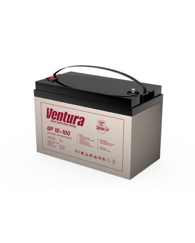 Ventura GP 12-100. Аккумулятор герметичный свинцово-кислотный. Ventura в Кемерово