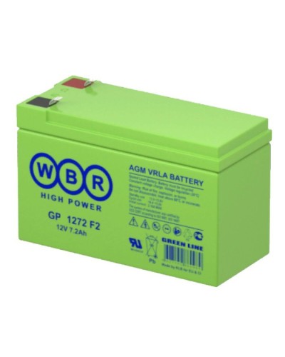 WBR GP1272 F2 (12V28W). Аккумулятор герметичный свинцово-кислотный. WBR в Кемерово