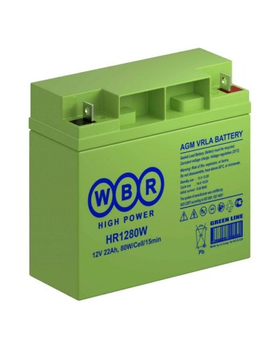 WBR HR1280W. Аккумулятор герметичный свинцово-кислотный. WBR в Кемерово