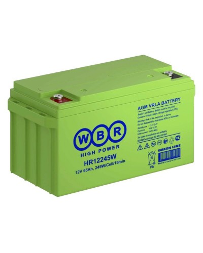 WBR HR12245W. Аккумулятор герметичный свинцово-кислотный. WBR в Кемерово