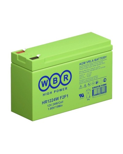 WBR HR1224W F2F1. Аккумулятор герметичный свинцово-кислотный. WBR в Кемерово