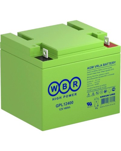 WBR GPL12400. Аккумулятор герметичный свинцово-кислотный. WBR в Кемерово