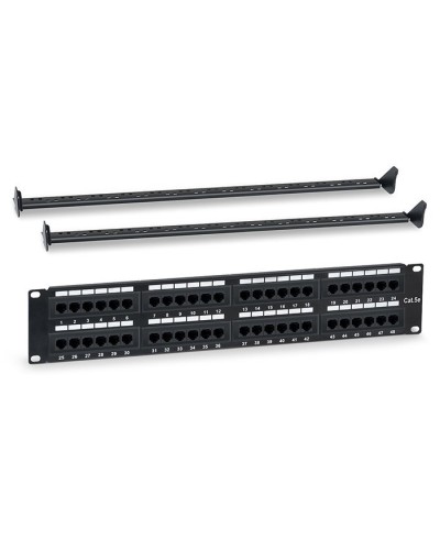 WR-PL-48-C5E-D. Патч-панель 19. WRLine в Кемерово