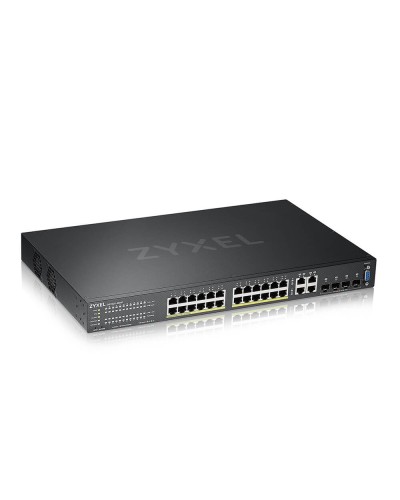 GS2220-28HP-EU0101F. Гибридный L2 коммутатор PoE+. ZYXEL в Кемерово