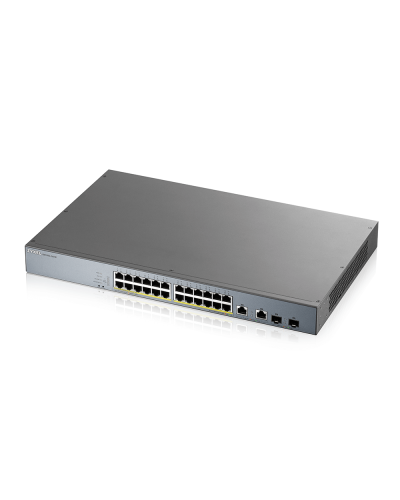 GS1350-26HP-EU0101F. L2 коммутатор PoE+ для IP-видеокамер rack 19. ZYXEL в Кемерово