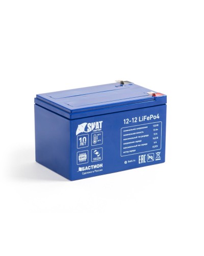 Skat i-Battery 12-12 LiFePo4 (646). Li-Ion аккумулятор. Бастион в Кемерово