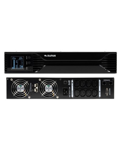 RAPAN-UPS 3000 RACK+4х9Ah (RAPAN-UPS 3000-RACK-IN-4х9-E) (8960). Бесперебойный источник питания. Бастион в Кемерово