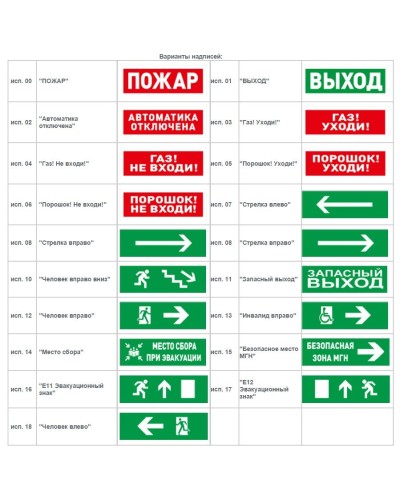 С2000-ОСТ исп.03 Газ! Уходи!. Оповещатель световой адресный. Болид в Кемерово