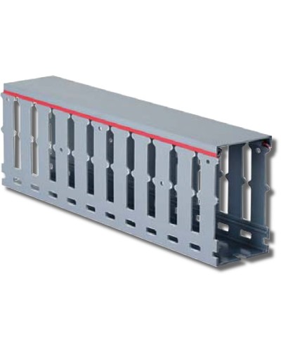 Короб перфорированный 80x40 RL12 (00163RL) серый: Короб перфорированный с крышкой в Кемерово