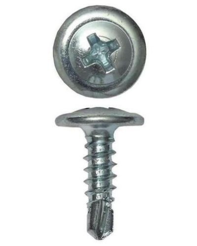 Саморез с пресс-шайбой 4.2х25 со сверлом (200 шт) (CM274025). Саморез с пресс-шайбой. ДКС в Кемерово