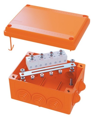 Коробка FS 100х100х50 5P (FSB10510): Коробка ответвительная огнестойкая из термопласта в Кемерово