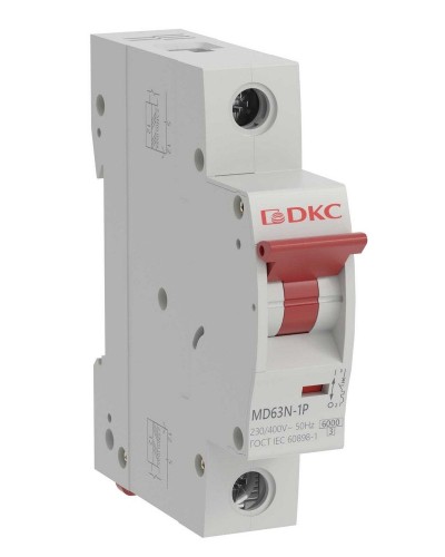 YON max MD63N 1P 63А 6кА C (MD63N-1PC63). Автоматический выключатель. ДКС в Кемерово
