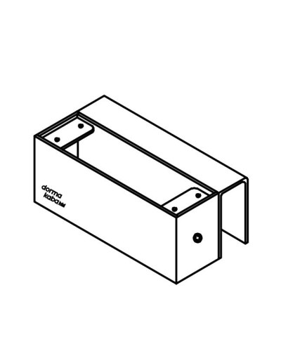 DBA-101 Glass Comfort. Комплект монтажный для цельностеклянной створки, для совместной работы с замком DB100.. dormakaba в Кемерово