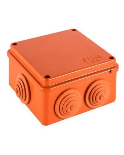 Коробка JBS100 100х100х55, 6 вых., 10P (1,5-6мм²) (43497HF): Коробка монтажная, огнестойкая, без галогена в Кемерово