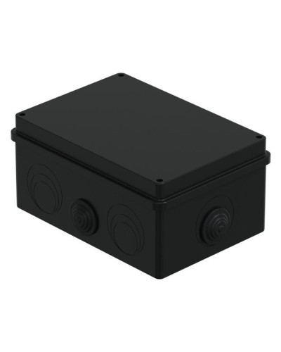 Коробка JBS210 210х150х100, 8 вых., IP55, черная (44016BL-1). Коробка монтажная. Экопласт в Кемерово