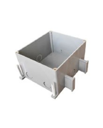 Коробка для люков в пол на 2 поста BOX/2+2ST66 (70125): Коробка для люков в пол на 2 поста 45х45мм + 2 модуля 45х22,5 (70025), пластик в Кемерово