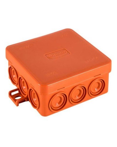 Коробка JBL085 85х85х38, 12 вых., 2P (0,15...2,5мм²) (43055HF): Коробка монтажная, огнестойкая, без галогена в Кемерово