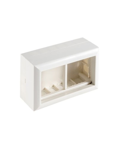 Коробка на 2 модуля для механизмов 45х45мм SM45/4 (72944): Коробка для механизмов в Кемерово