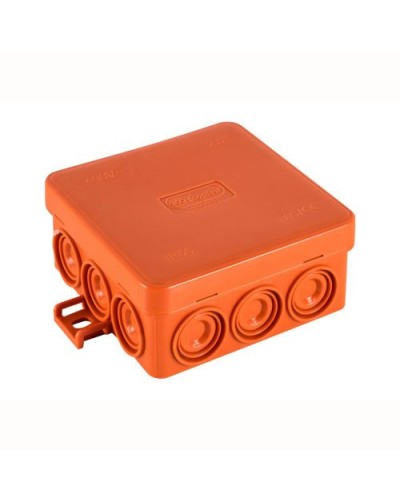 Коробка JBL085 85х85х38, 12 вых., 6P (0,15-6мм²) (43855HF): Коробка монтажная, огнестойкая, без галогена в Кемерово