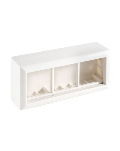 Коробка на 3 модуля для механизмов 45х45мм SM45/6 (72946): Коробка для механизмов в Кемерово