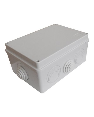 Коробка JBS210 210х150х100, 8 вых., 24P (0,15...2,5мм²) серая (43636HF-GR). Коробка монтажная, огнестойкая, без галогена. Экопласт в Кемерово