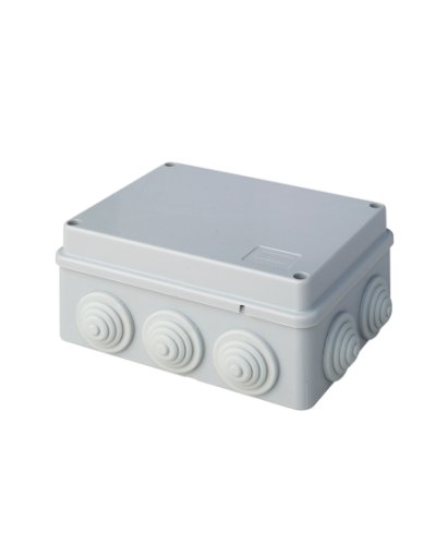 Коробка JBS150 150х110х70, 10 вых., IP55, серая (44009). Коробка монтажная. Экопласт в Кемерово
