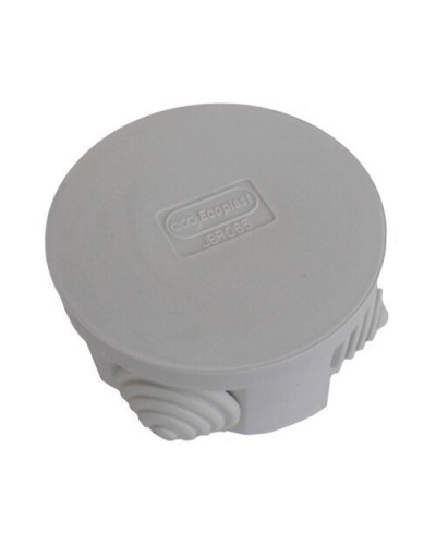 Коробка 3001 D70x36, 4 вых, IP55, серая (44001HF). Коробка монтажная. Экопласт в Кемерово